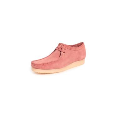 Imagem de Clarks Wallabee Oxford masculino, Camurça terracota, 39