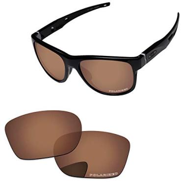 Imagem de PapaViva Lentes de substituição para óculos de sol Oakley Crossrange OO9361 armação marrom cobre - polarizada