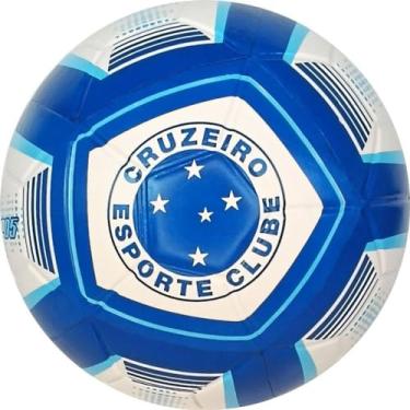 Imagem de Bola de Futebol, Cruzeiro, N.5, Azul e Branca, Futebol e Magia
