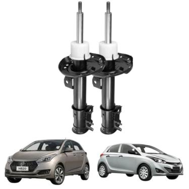 Imagem de Embrasil, Par Amortecedor Dianteiro HB20 13 14 15 16 17 18 19