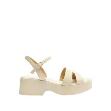 Imagem de Sandália Plataforma Anacapri Essencial Branca-Feminino