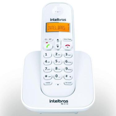 Imagem de Telefone Fixo Sem Fio Intelbras Branco Ts 3110 - Intelbras S.A