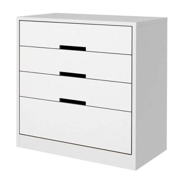 Imagem de Cômoda Kappesberg 4 Gavetas S824 - Branca