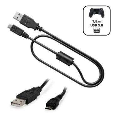 Imagem de Cabo Micro-usb V8 P/ Controle Filtro 3.0 1,8m Preto - X-CELL