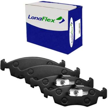 Imagem de Kit Pastilha Freio Fiat Palio Siena Strada 98 a 2010 Dianteira Teves L