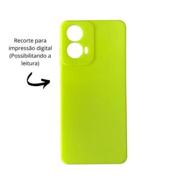 Imagem de Capa Aveludada Compatível Motorola Moto G04 Recorte Digital - DB, Amar