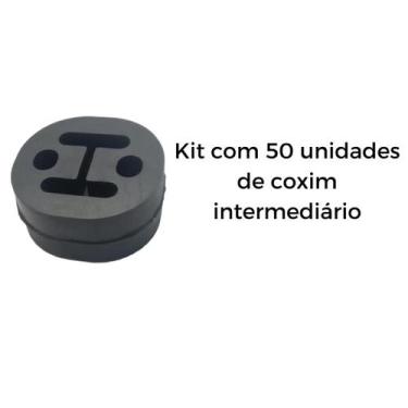 Imagem de Kit 50 Unidades Borracha Coxim Carro Gol 3 Geração - VABADUS