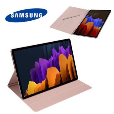 Imagem de Capa Book Cover Original Samsung Galaxy Tab S8 11 Pol X706, Bronze