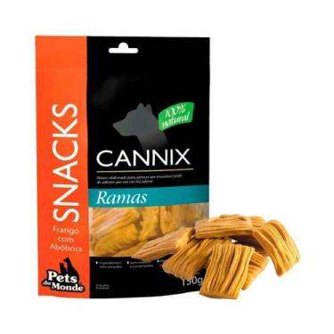 Imagem de Snacks Cannix Ramas de Frango e Abóbora 150g para Cães