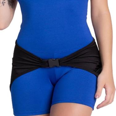 Imagem de Tapa Bumbum Fitness Vekyo Modas Bolso Liso e Fecho Acessório Roupa de 
