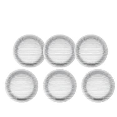 Imagem de Jogo Com 6 Pratos Diamantes Raso - Nadir Figueired