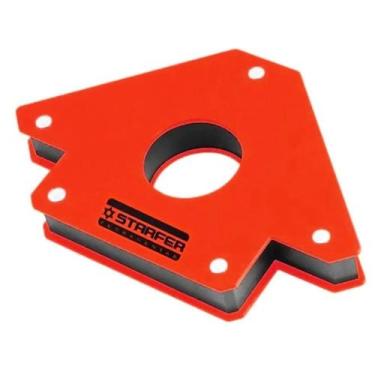 Imagem de Esquadro Magnético em Aço com Imã 35kg 5 Polegadas (125mm) Starfer