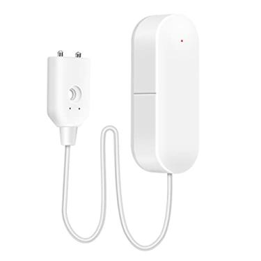 Imagem de Alarme de vazamento de água WiFi Detector de vazamento de água com sensor S App Alarme de água com controle remoto de voz ing Alarme de vazamento de água