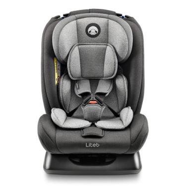Imagem de Cadeira para Auto Mass 0-36Kgs Preta com Cinza Litet  - BB331, PRETO/C