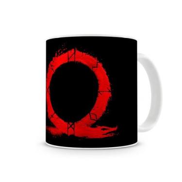 Imagem de Caneca God Of War Logo Vermelho - Starnerd