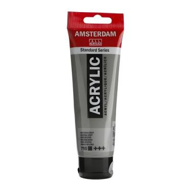 Imagem de Tinta Acrilica Amsterdam Talens 708 Paynes Grey 120ml - ROYAL & TALENS