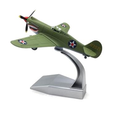 Imagem de Enatuhter 1/72 US P-40 Fighter Jets Tomahawk Pistola Diecast Militar Aviões Modelo Avião de Ataque Avião Militar Modelos de Avião Militar para Adultos