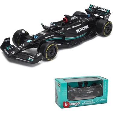 Imagem de Bburago 1/43 Scale Mercedes-AMG Petronas F1 Team W14 2023#44 Lewis Hamilton F1#63 George Russell Alloy Car Die Cast Model Collection Gift (#63 George Russell)
