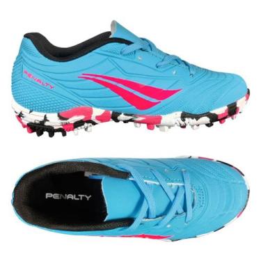 Imagem de Chuteira Tênis Society Infantil Matis Kids Penalty Com NF, Turquesa, 2