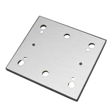 Imagem de ECSiNG Almofada de lixa de substituição 158324-9 compatível com Makita BO4555 BO4556 almofada de suporte de placa de base esponja 110 x 100 mm/4,33 x 3,94 polegadas