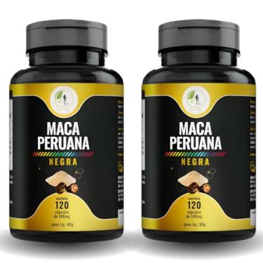 Imagem de KIT C/2 Un. Maca Peruana Negra + Potente%100 Pura 120 Cápsulas - Fits Life