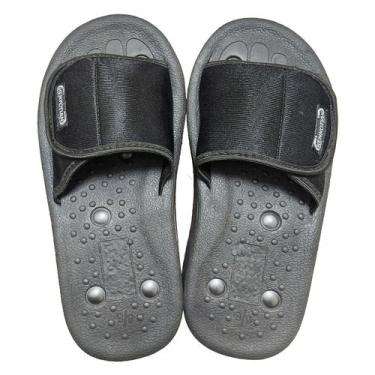 Imagem de Sandália Magnética Infravermelho Masculina Ortopédica Má Circulação Ke