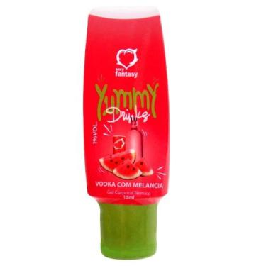 Imagem de Yummy Drinks Gel Comestível 15Ml Sexy Fantasy, VODKA COM MELANCIA
