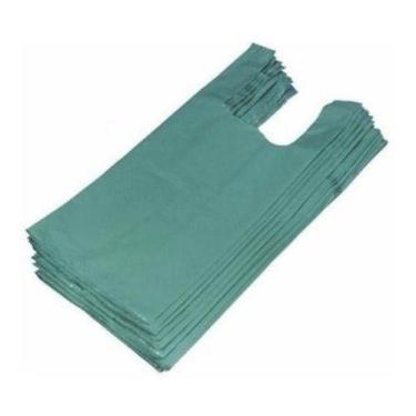 Imagem de Sacola Reciclada 40X50 Verde Com 5Kg Lojas - Higipack