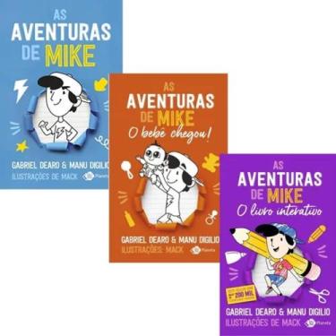 Imagem de Kit Livros As Aventuras De Mike Volumes 1 2 E 3 - planeta