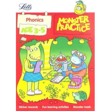 Imagem de Monster Practice - Phonics - Age 3-5 - Book With Stickers