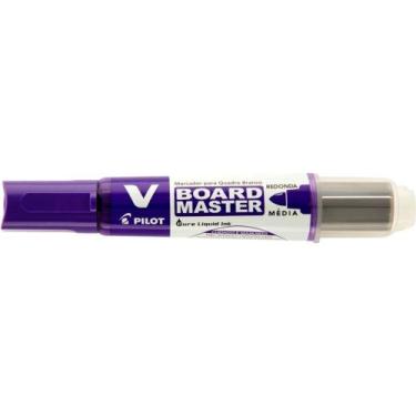 Imagem de Pincel Quadro Branco WBMA-VBM Recarregável Violeta Caixa com 12 Unidad