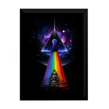 Imagem de Incrivel Quadro Decorativo Arte Pink Floyd Prisma Universo - Fanarte