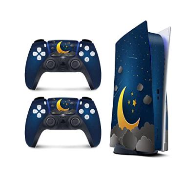 Imagem de TACKY DESIGN PS5 Skin Clouds Skin for Playstation 5 skin Console and 2 controller skin, PS5 cover Vinyl 3M Decal Stickers Full wrap Cover (Disk Edition)