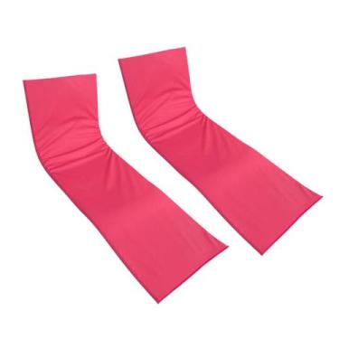 Imagem de Colchão Almofada Espreguiçadeira Piscina Rosa Impermeável 2un - DreamI