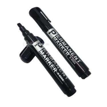 Imagem de Caneta de Texto Tinta Permanente e Resistente Cor Preta Intensa X8004 