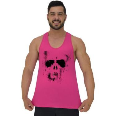 Imagem de Regata Menos Cavada Masculina MXD Conceito Ghost, EGG, Rosa