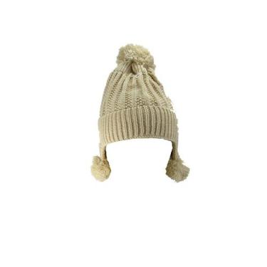 Imagem de Touca de malha com pompom infantil - QUERO PRESENTEAR