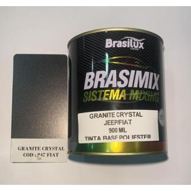 Imagem de Tinta base poliester granite crystal jeep fiat 900ml - BRASILUX