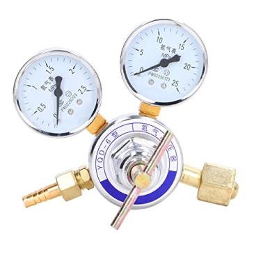 Imagem de Regulador de Pressão de Nitrogênio de Cobre Completo, Medidor de Válvula de Cilindro de Gás, Medidor de Nitrogênio de Pressão Ajustável, Redutor de Pressão de Nitrogênio para Uso