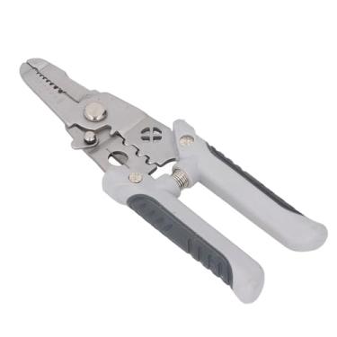 Imagem de Ferramenta Multifuncional para Eletricista, Descascador de Fio Com Mecanismo de Descascamento Rápido para Fios 10 12 14 16 18 20 22 AWG, Alicate de Corte de Fio