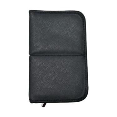 Imagem de predolo Saco Cosmético Pincéis de Maquiagem Organizador Saco Prático Leve Bolso Armazenamento Bolsa de Maquiagem para Salão de Beleza Loja Casa, Padrão cruzado