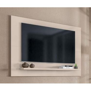 Imagem de Painel Safira para Tv até 60 Polegadas 1 Prateleira  Off White - Rede 