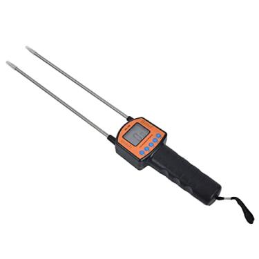 Imagem de Medidor de Umidade de Grãos para Arroz, Trigo e Milho - Testador de Umidade por Transmissão de Voz - Bateria Não Incluída - Medição Precisa e Confiável do Conteúdo de água