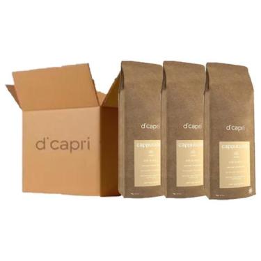 Imagem de Kit 3 Cappuccinos Tradicional 1 Kg Maquina Vending Di Capri