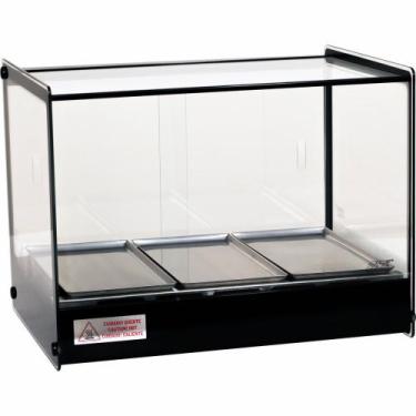 Imagem de Estufa Vitrine 3 Bandejas EVR Titã, 220V, Preto