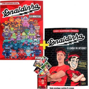 Imagem de Livro 50 Figurinhas + Álbum A Lenda Da Internet + Enaldinho Oficial Il