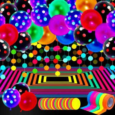 Imagem de Artigos de Festa Neon Skylety Glow in the Dark - Com Balões