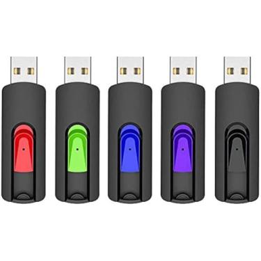 Imagem de Pen Drive USB RAOYI 64GB - Pacote com 5 Unidades