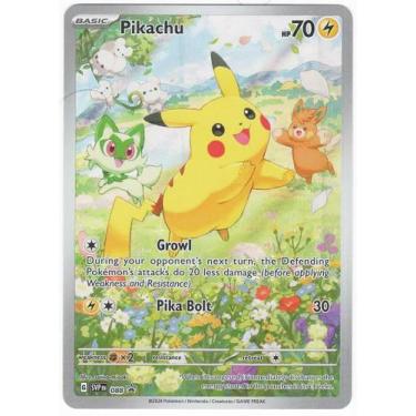 Imagem de Cartas colecionáveis Pokémon Pikachu SVP 088 Paldean Collector's Chest