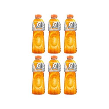 Imagem de Kit Isotônico Gatorade Laranja 500ml 6 Unidades , Laranja